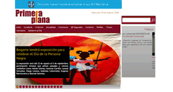 Desktop Screenshot of primeraplana.or.cr